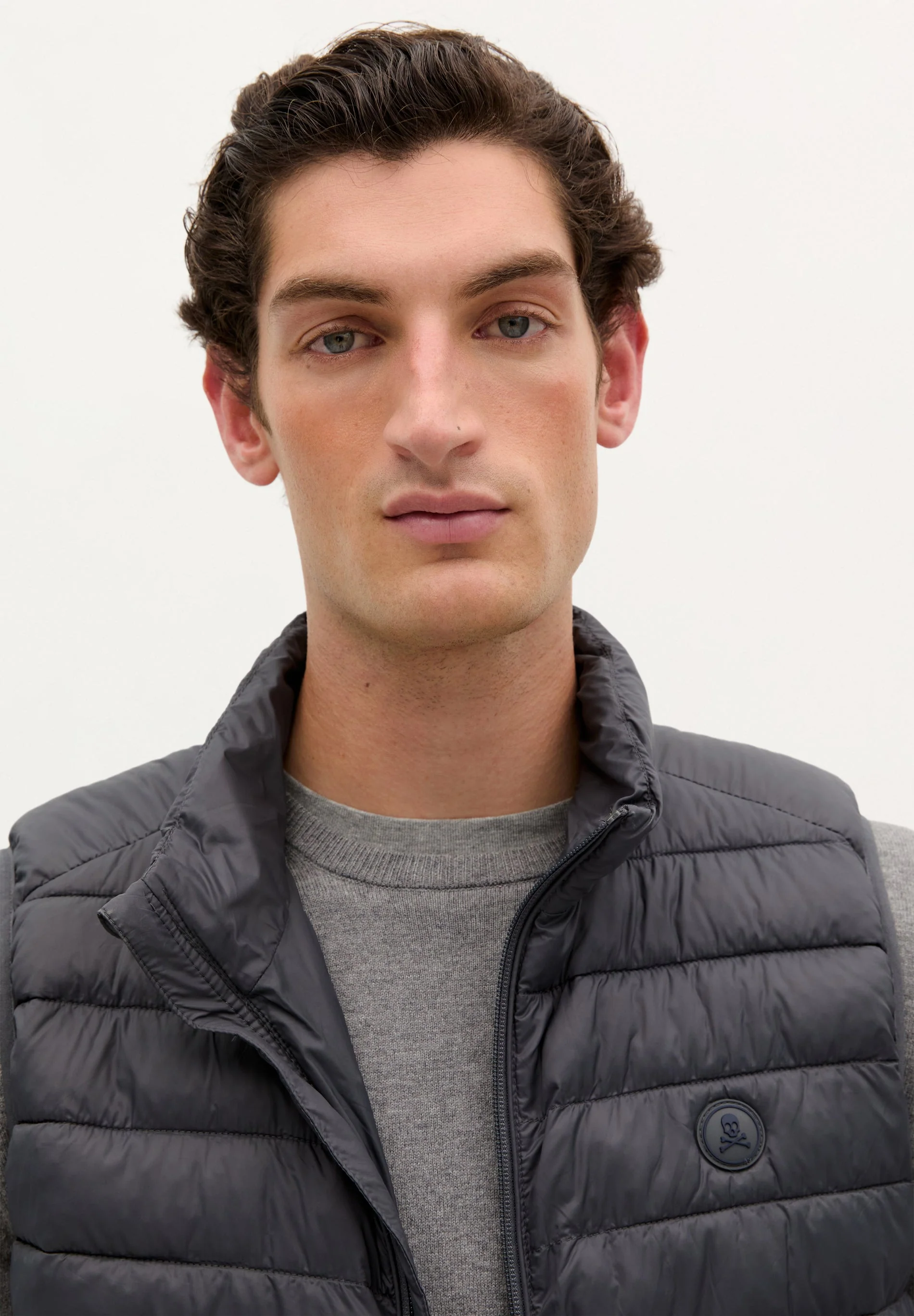 PUFFER VEST WITH SKULL - Image 3