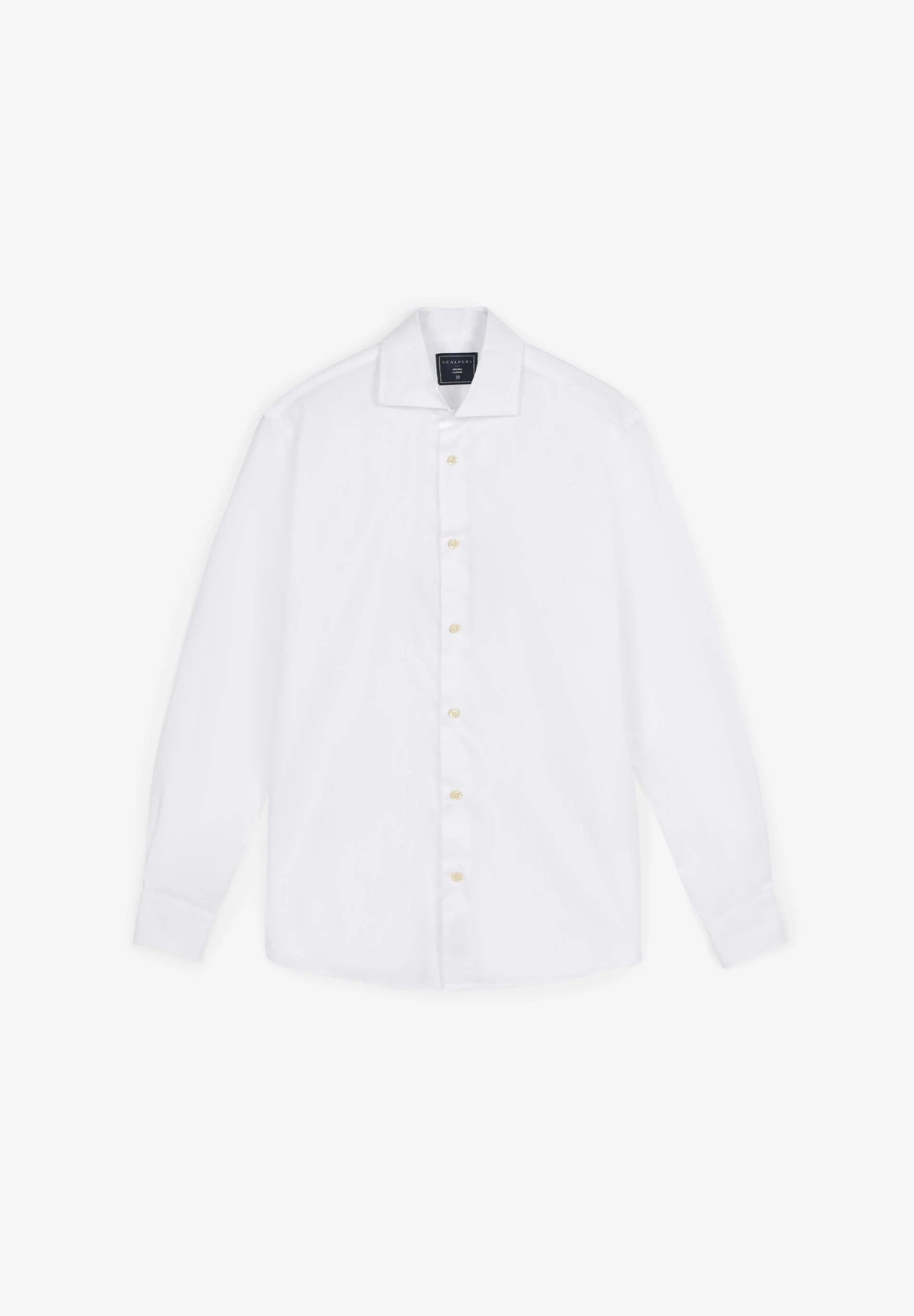 MIXED CUFF DRESS SHIRT - Image 4