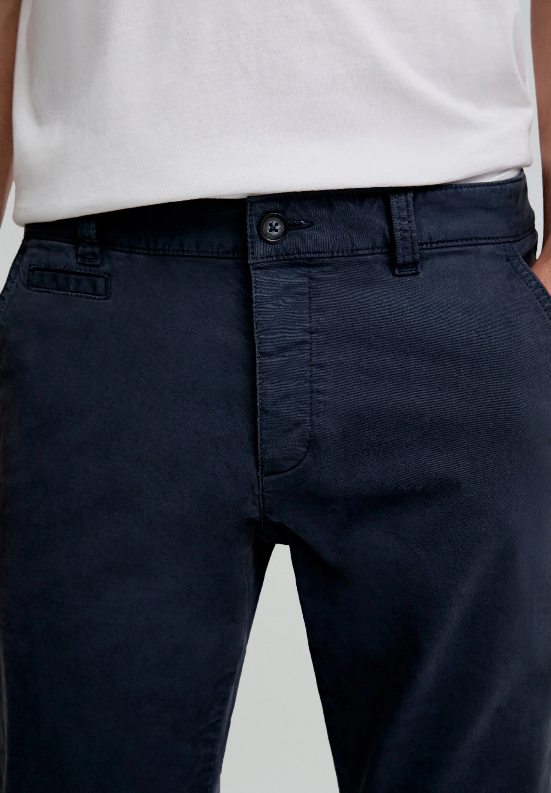 CASUAL CHINO TROUSERS - Image 3