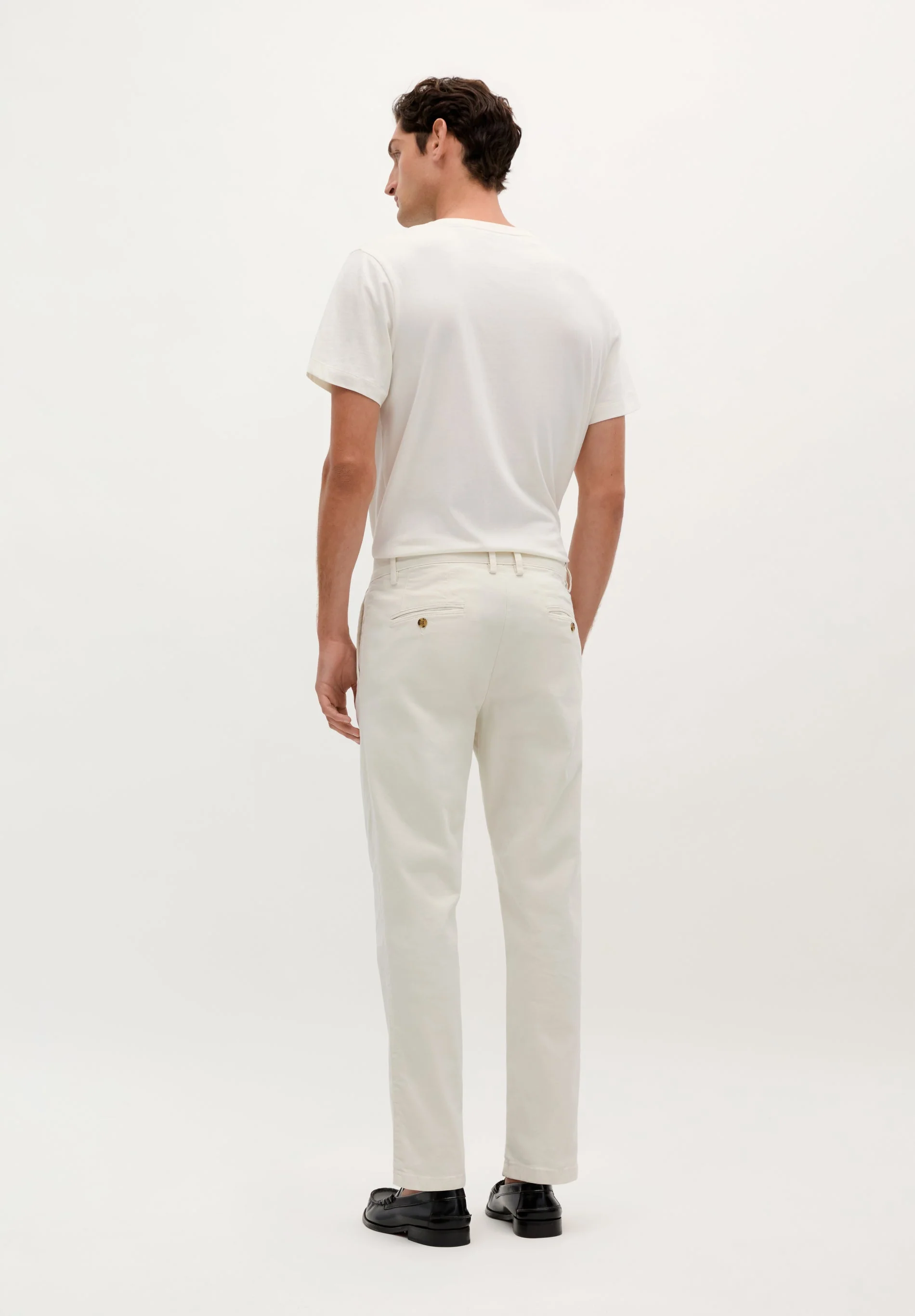 RELAXED CHINO TROUSERS WITH DARTS - Image 4