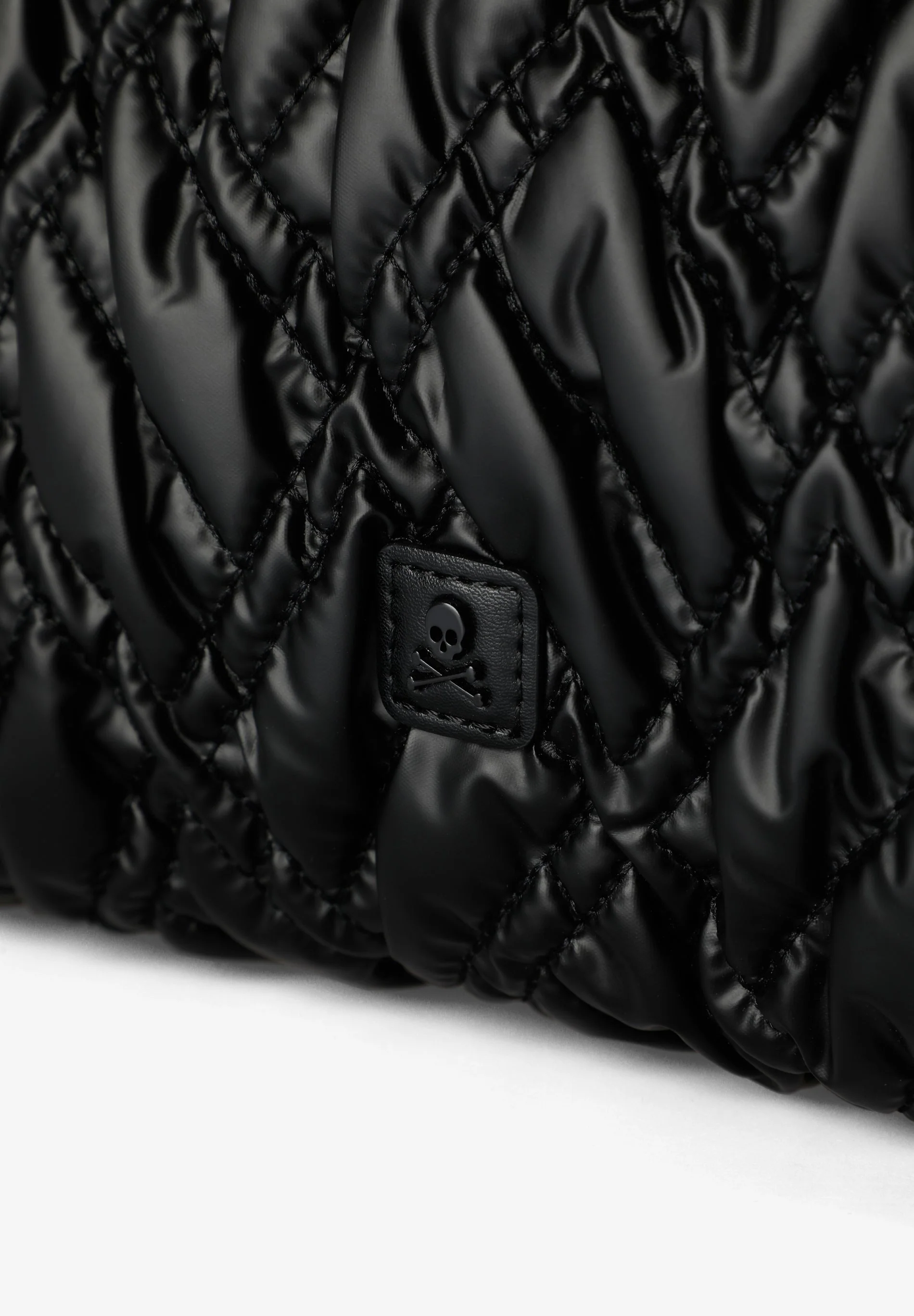QUILTED SKULL TOTE BAG - Image 4