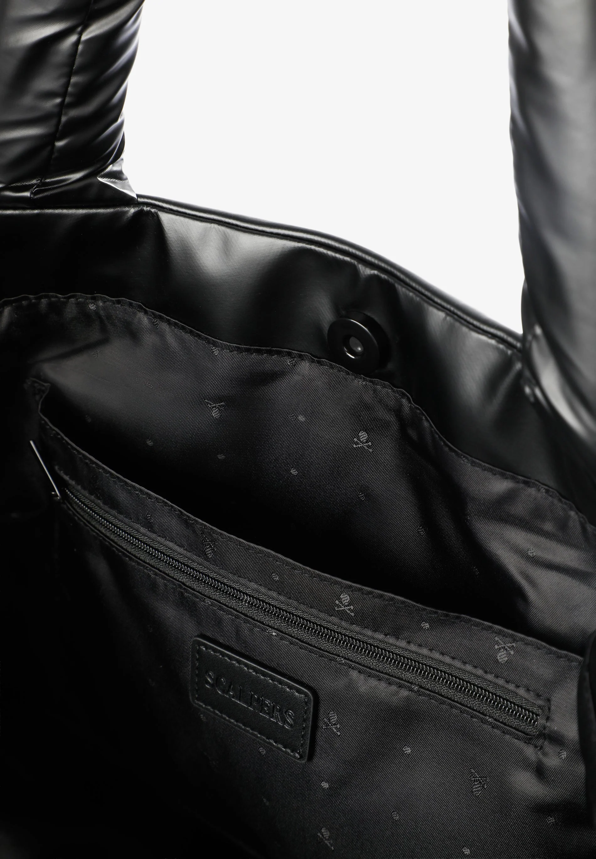 QUILTED SKULL TOTE BAG - Image 5