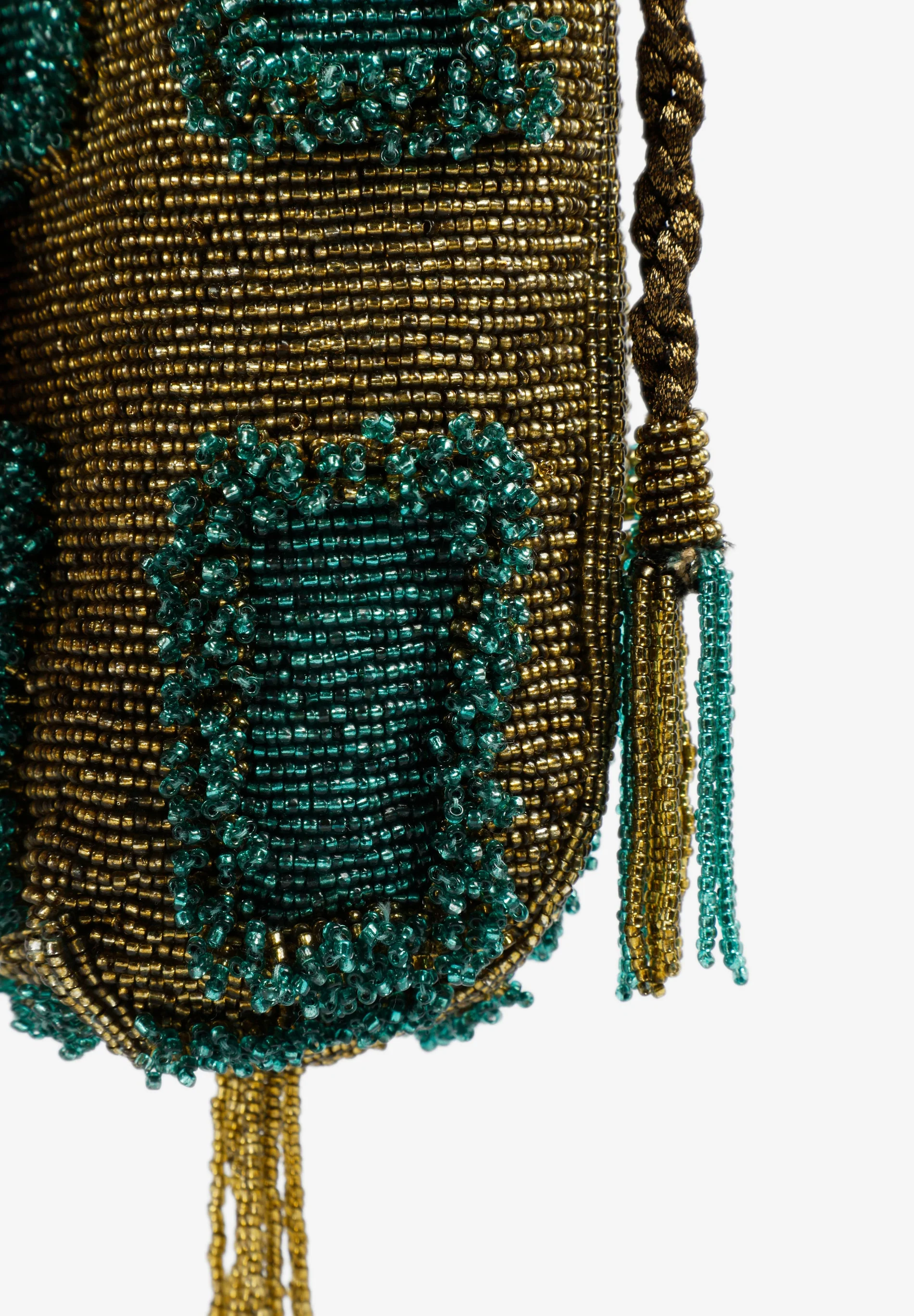 TWO-TONE BEADED BAG - Image 4
