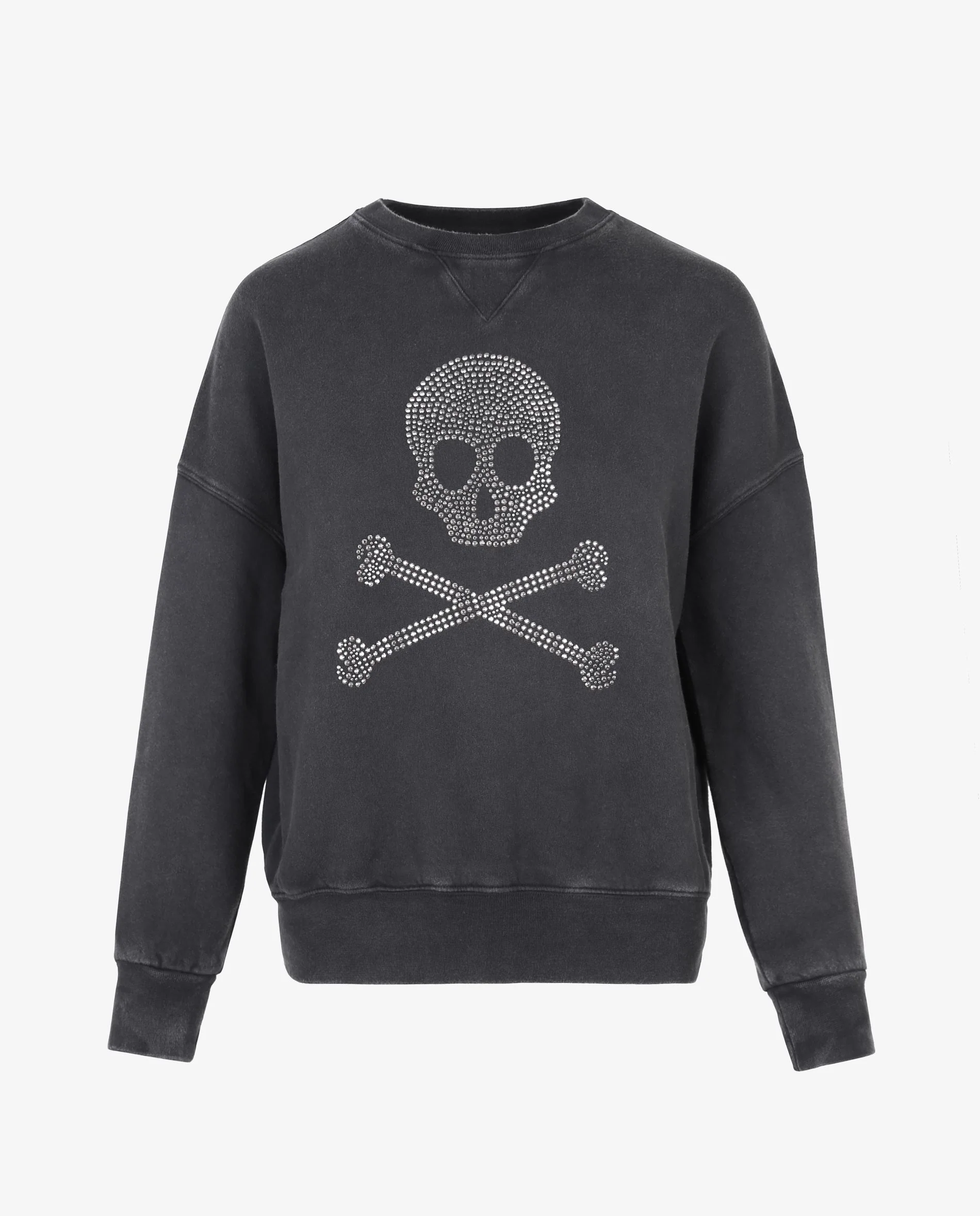 SWEATSHIRT WITH SKULL LOGO AND STUDS - Image 6