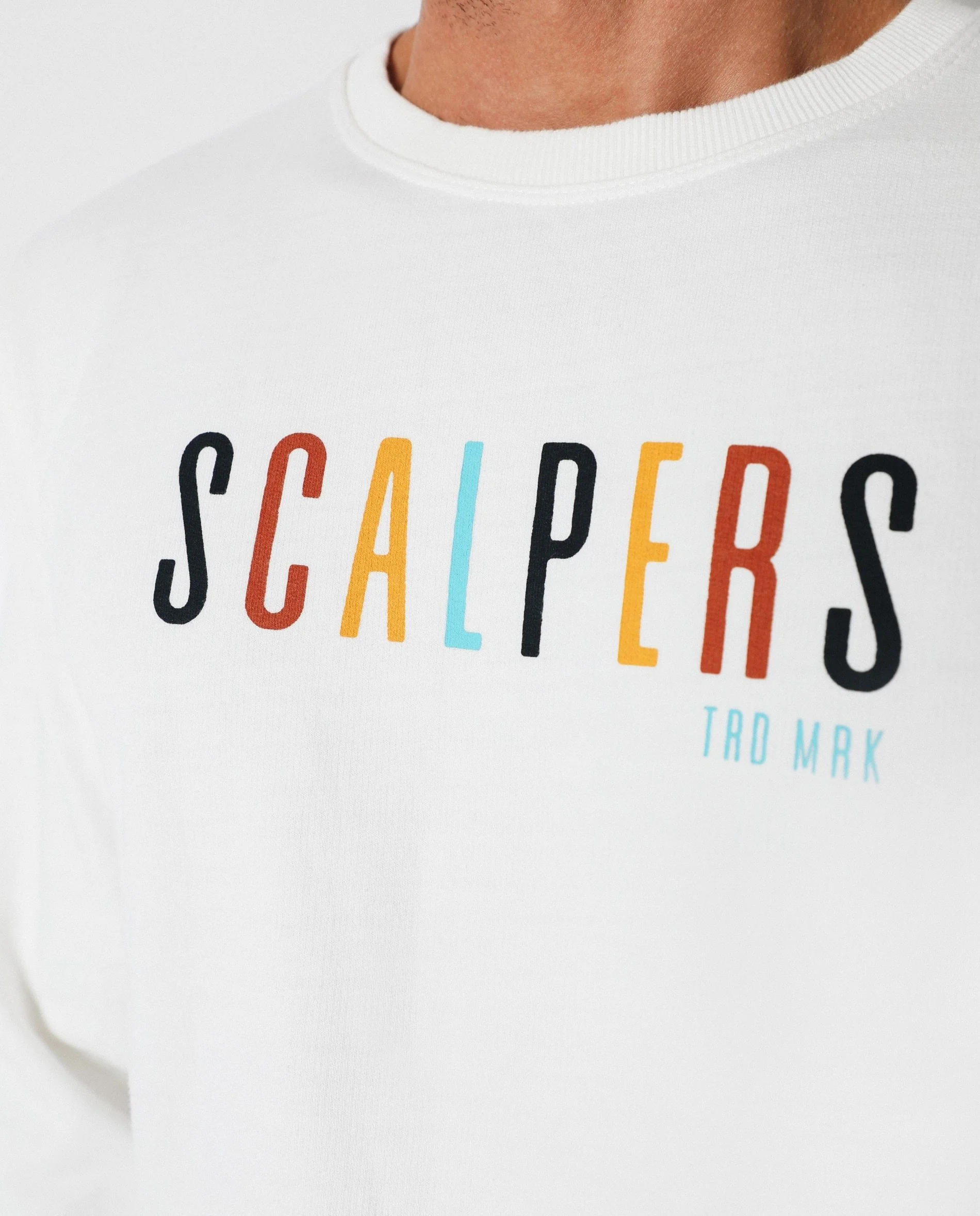 SWEATSHIRT WITH MULTICOLOUR PRINT - Image 4