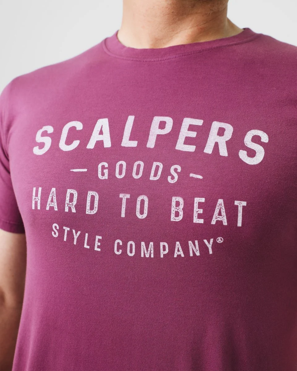 BASIC T-SHIRT WITH SCALPERS PRINT - Image 3